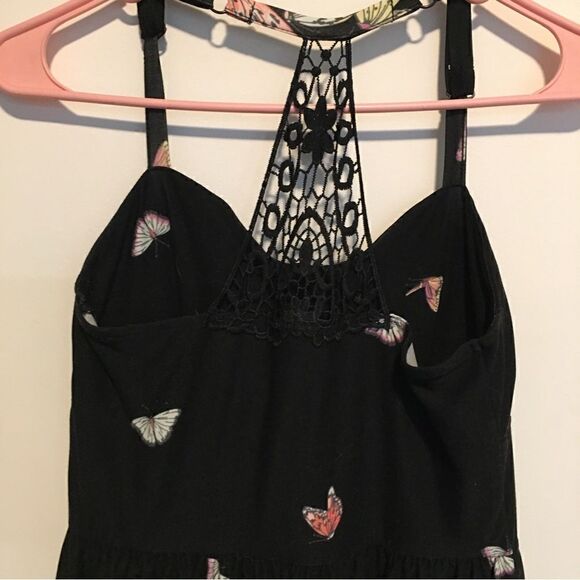 Super Comfy Pastel Butterfly lace back dress - Picture 6 of 8